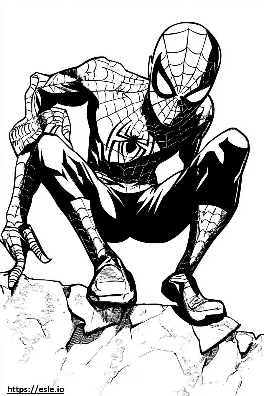 Among us spider man free printable