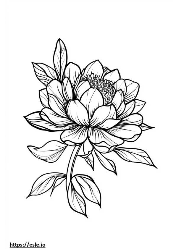Easy tattoo for coloring