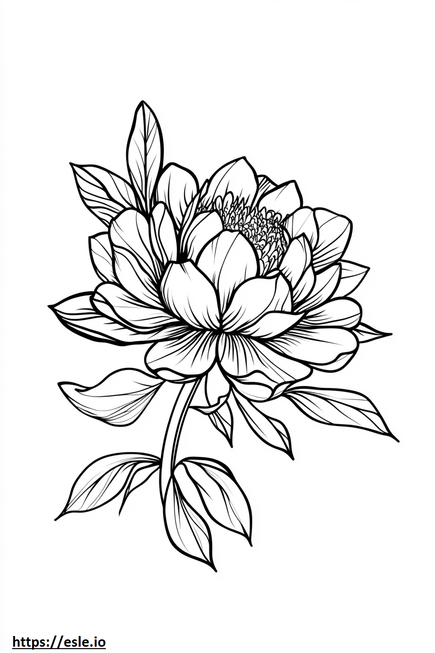 Easy tattoo for coloring
