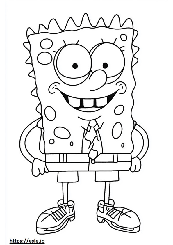 Spogebob for coloring