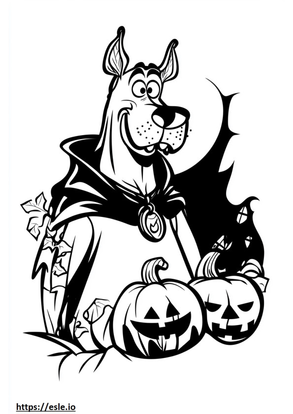 Scooby doo halloween free printable