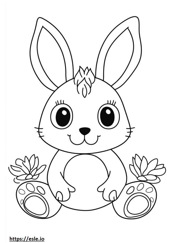 Summer animal for coloring