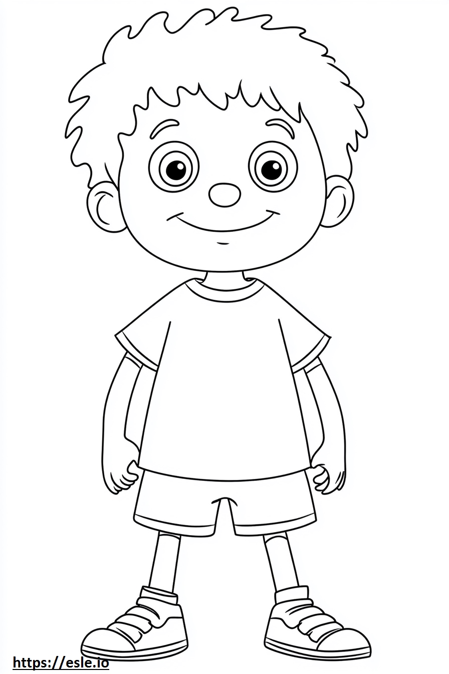 Huggy wuggy characters coloring page