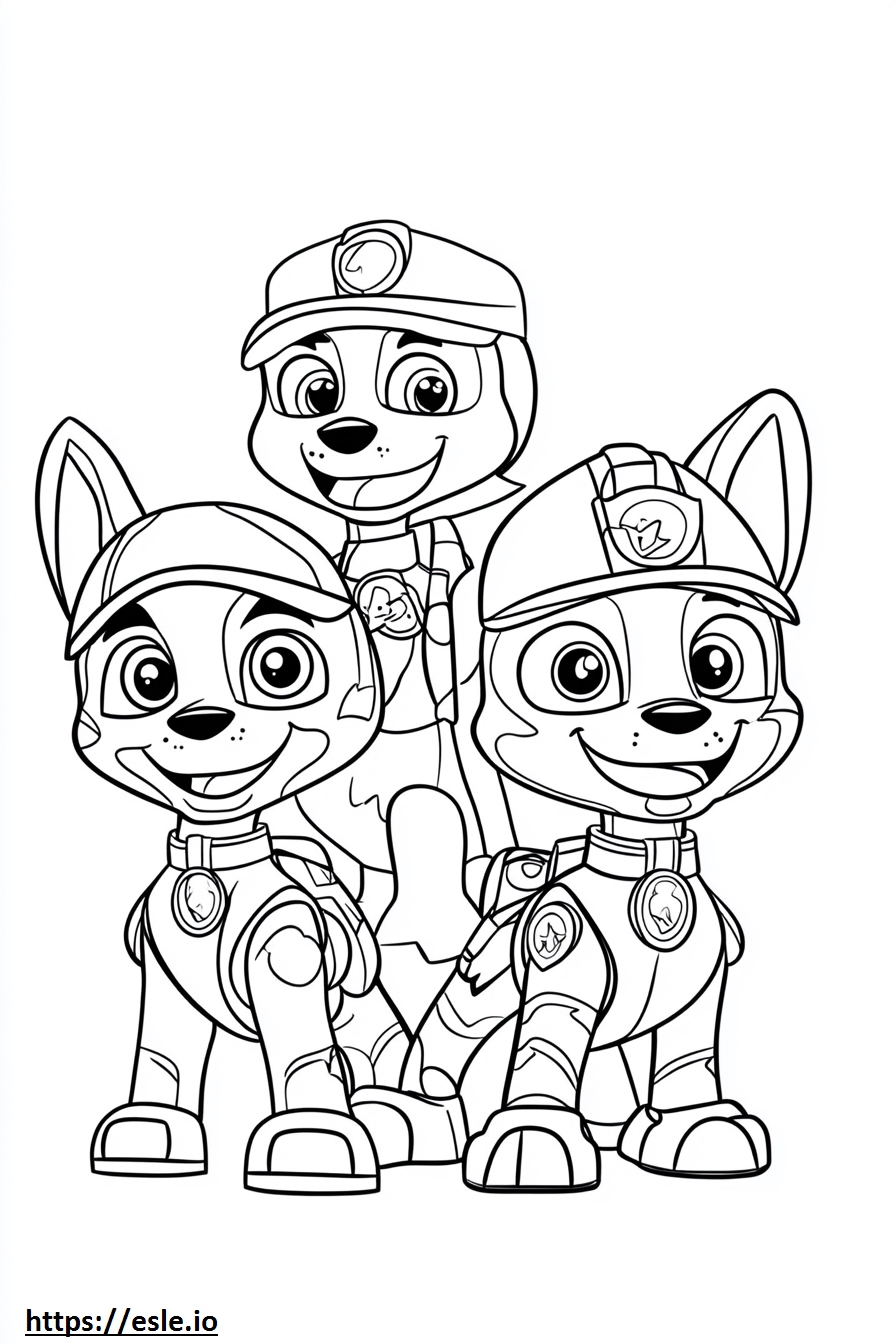 Strażnicy ratunkowi z Chip i Dale kolorowanka do druku