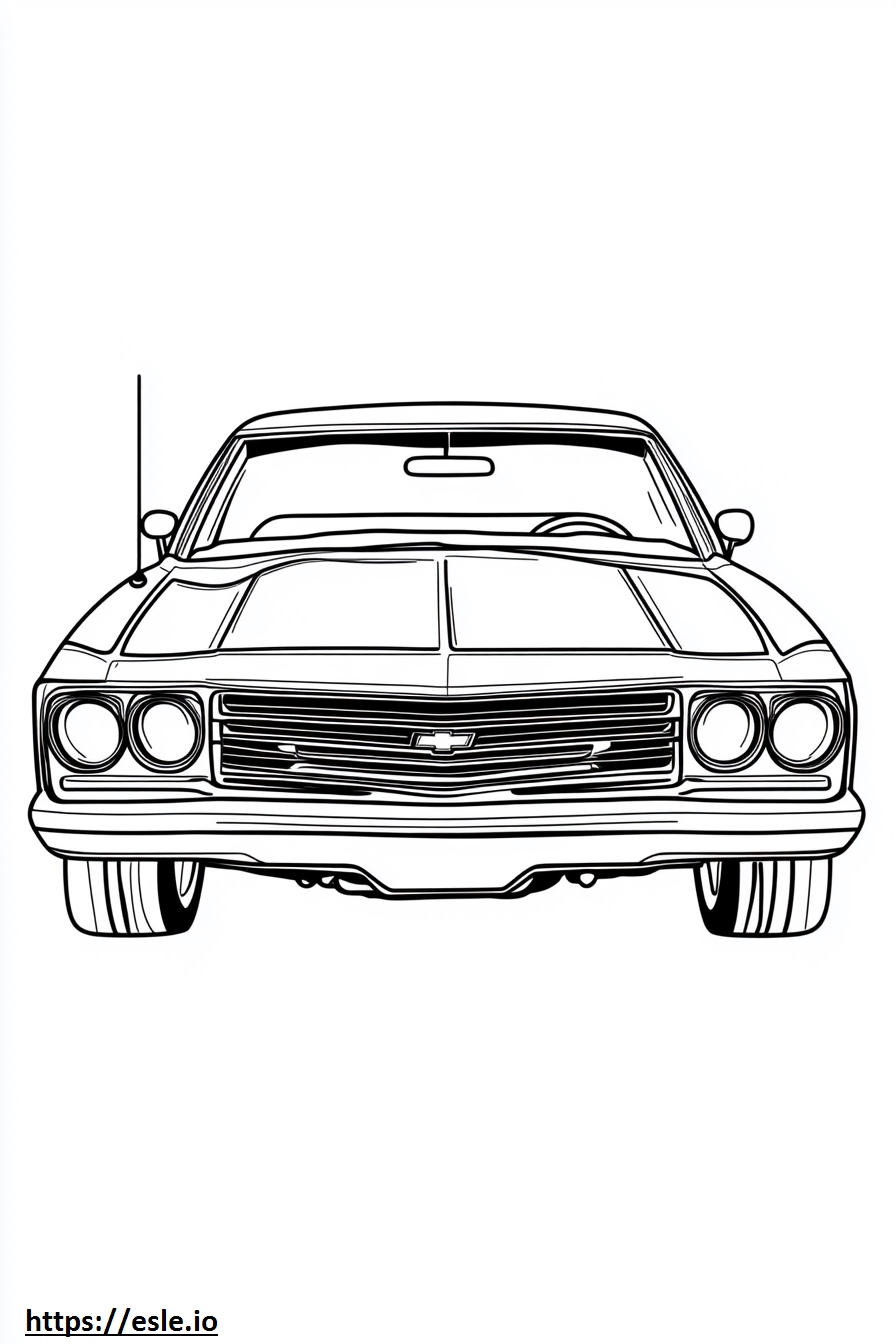 Chevy-Auto bilder zum ausdrucken