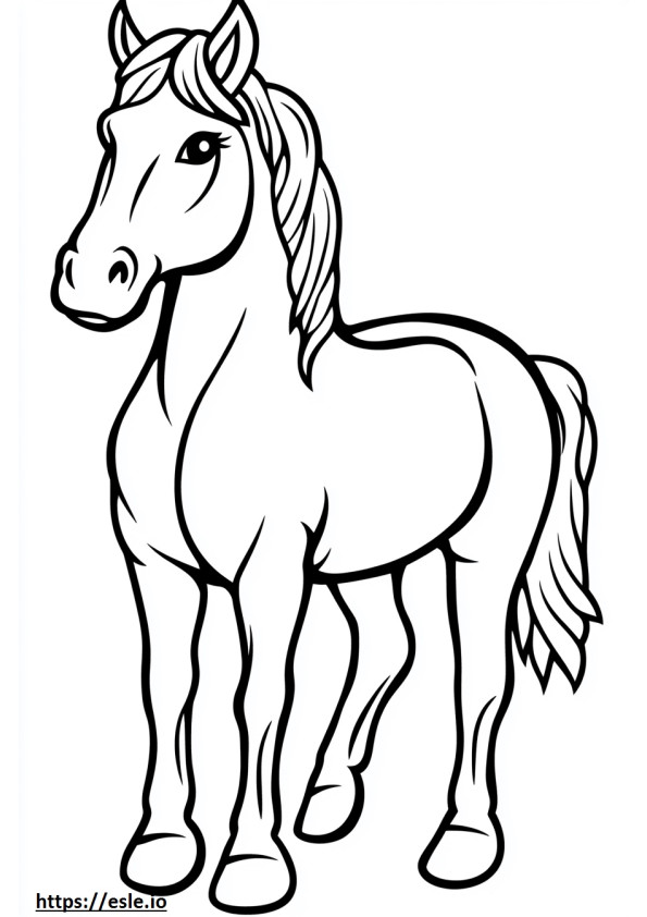 Circus horse free printable
