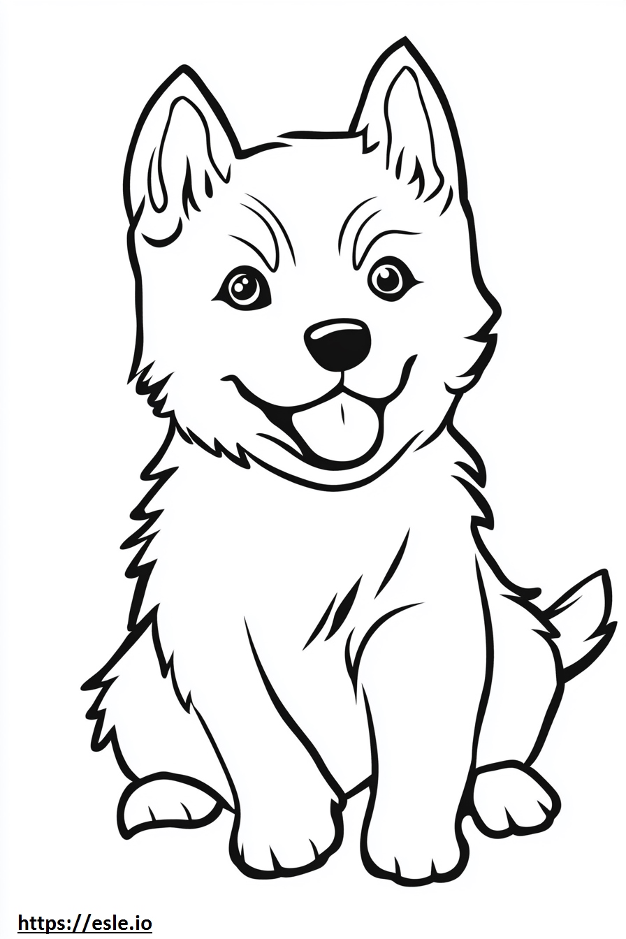 Husky Baby Husky süßer Husky Welpe bilder zum ausdrucken