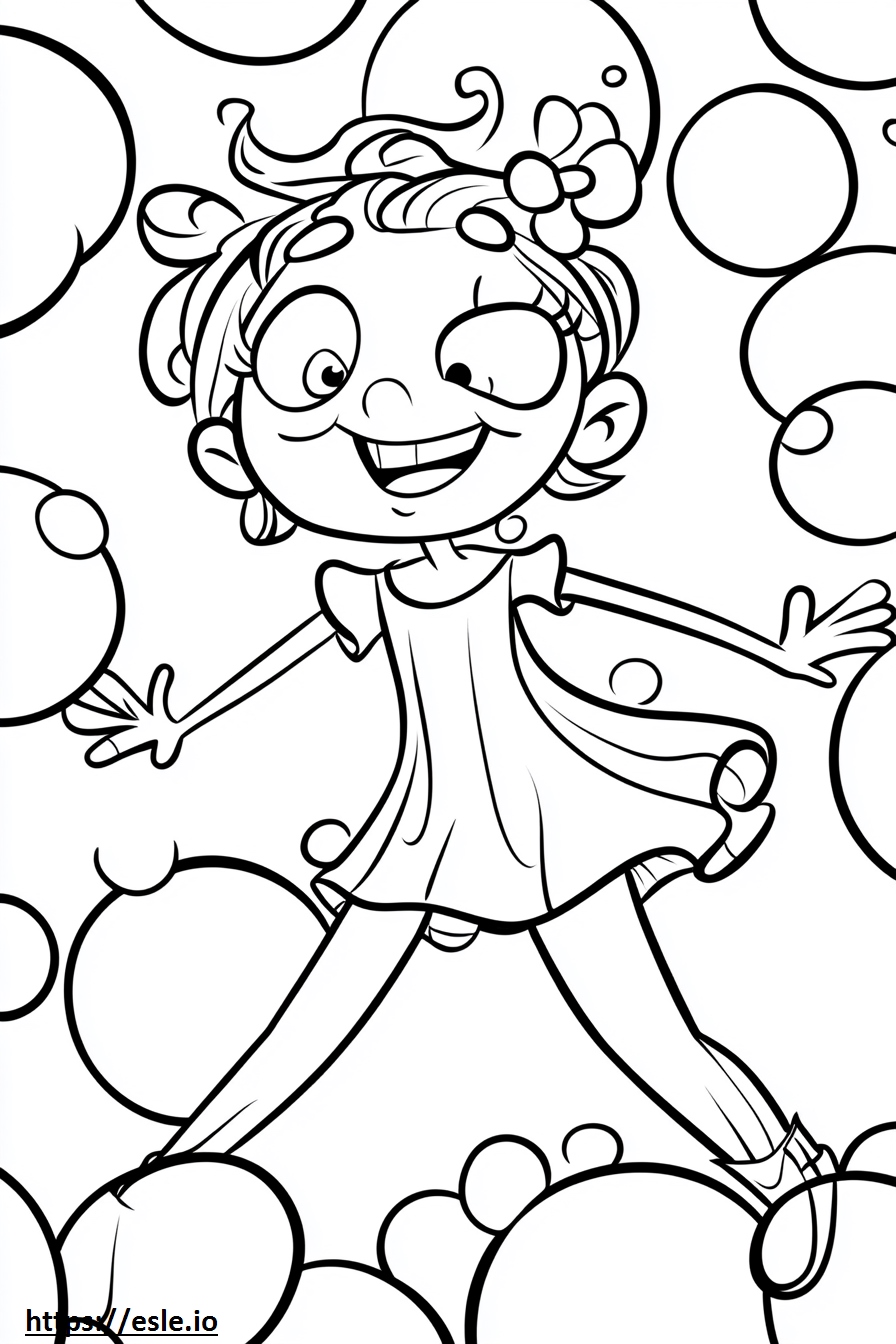 Carrie il mondo meraviglioso di Gumball disegno da colorare