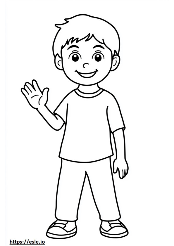 Selfie for coloring