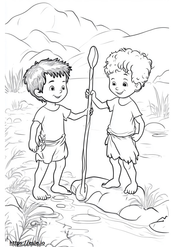 Day 2 of creation for coloring