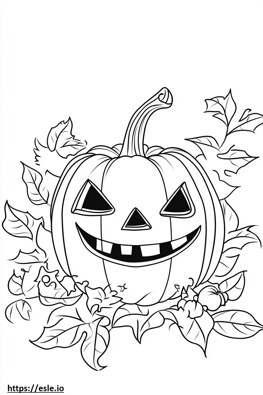 Halloween daring untuk mewarnai - gratis unduh PDF