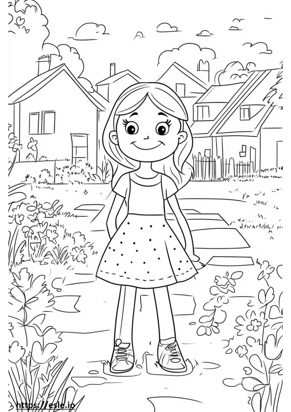 Zebstrika coloring page