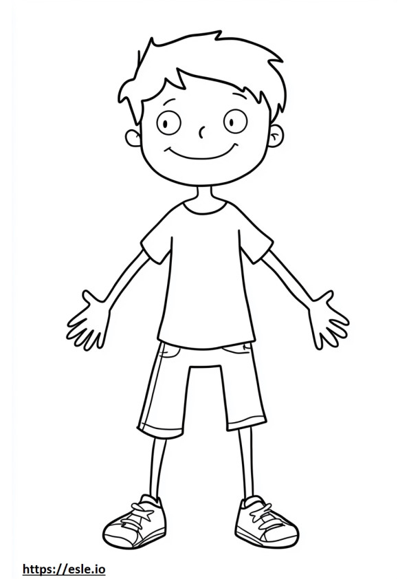 Aduly hey arnold coloring page