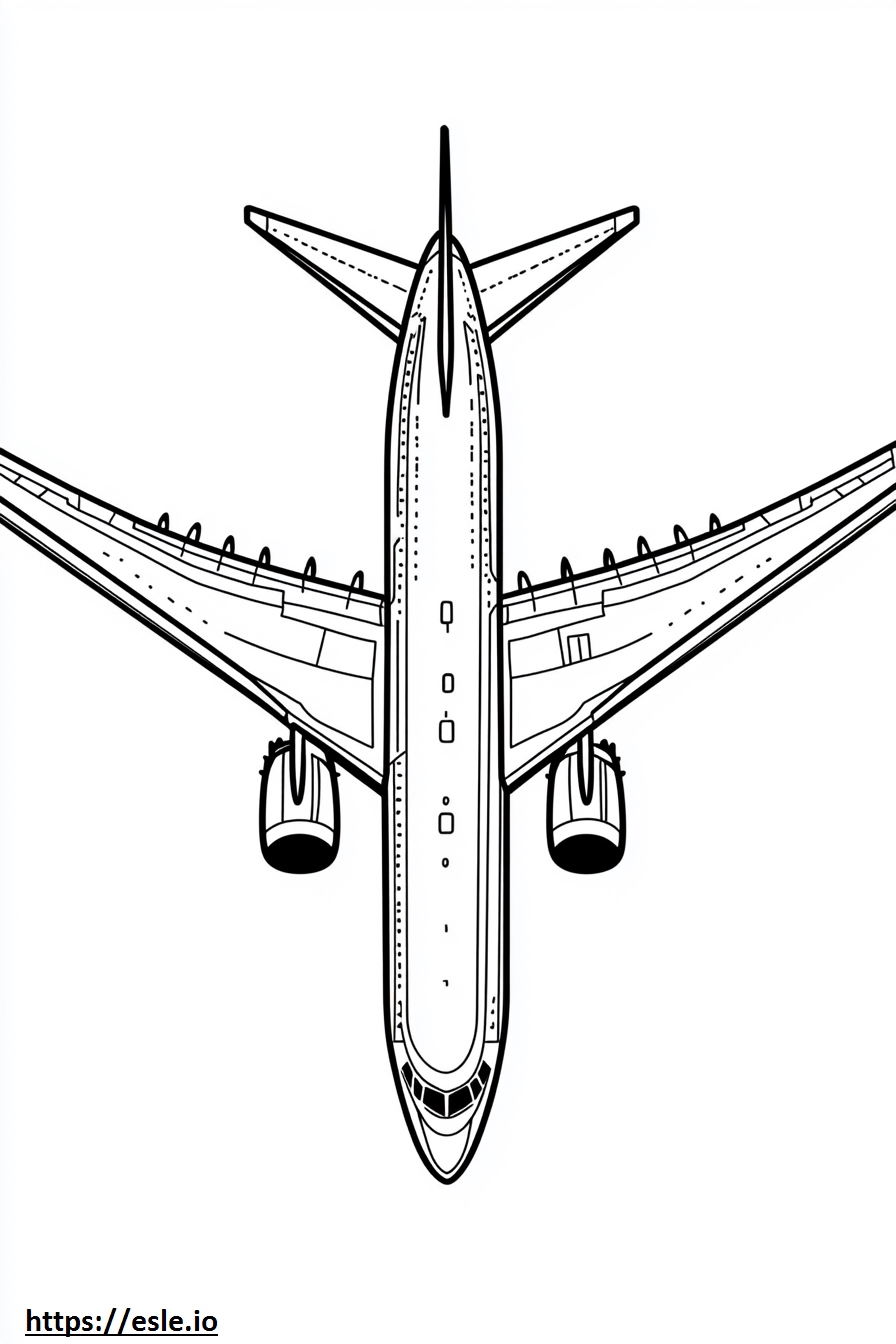 Boeing 787 free printable