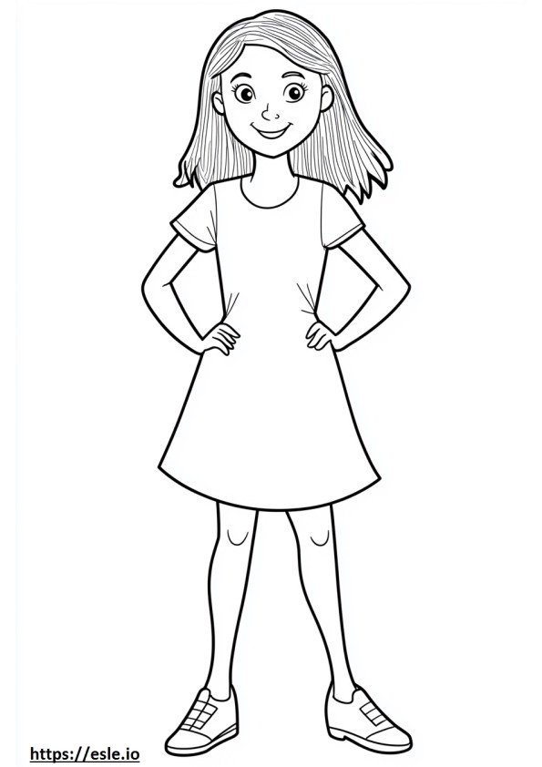 Charlotte desenho para colorir