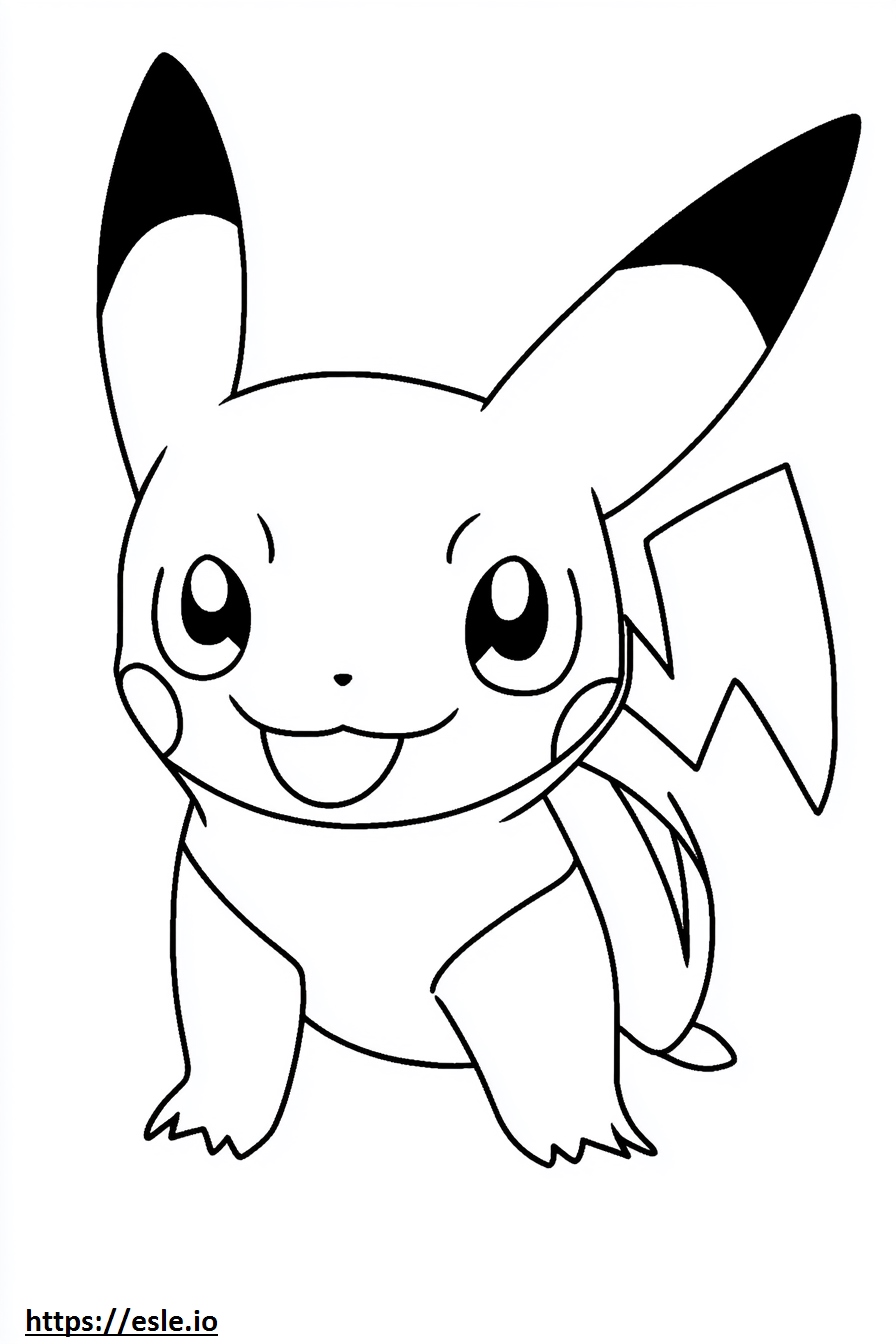 Disegno da Colorare Pokémon Marill