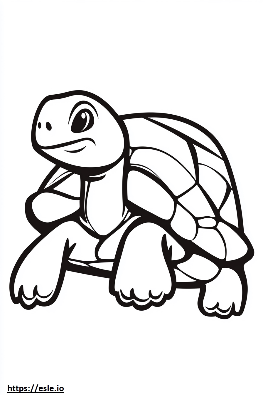 Die Geschichte einer Schildkröte zum Ausdrucken