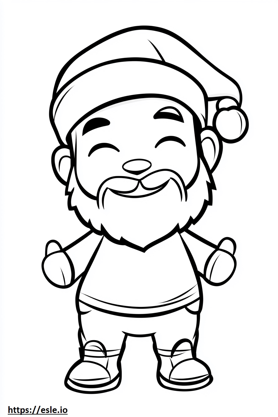 2pac Noël coloriage