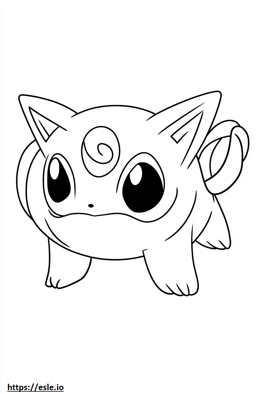 Cute jigglypuff free printable