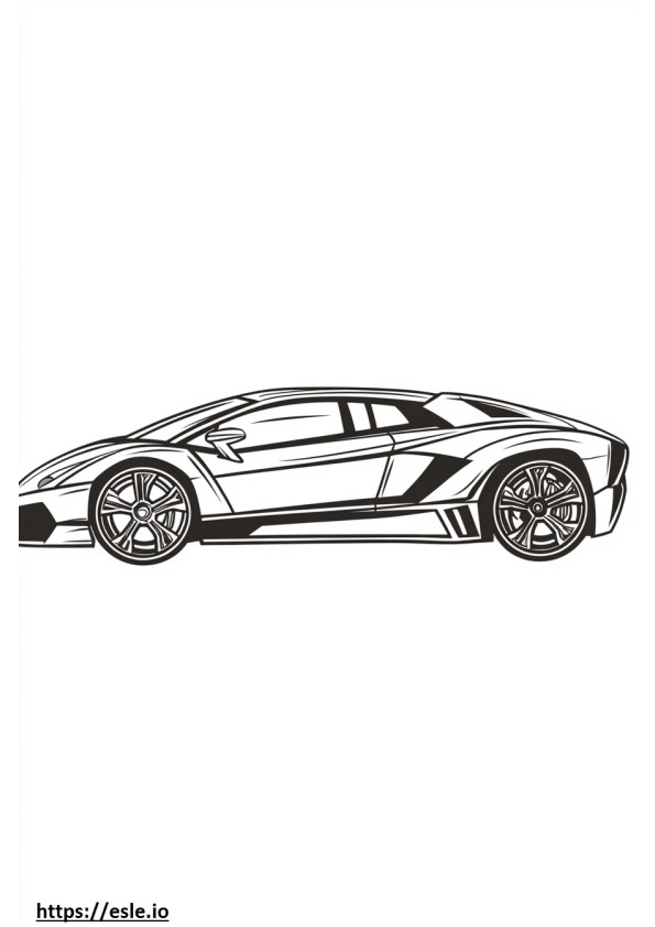 Lamborghini reventon free printable
