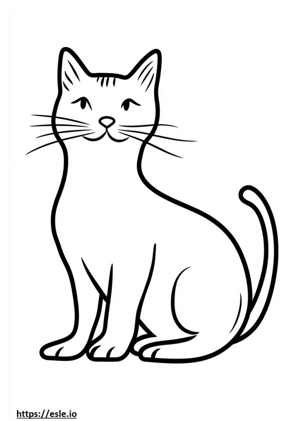 Gatto nel gatto da stampare