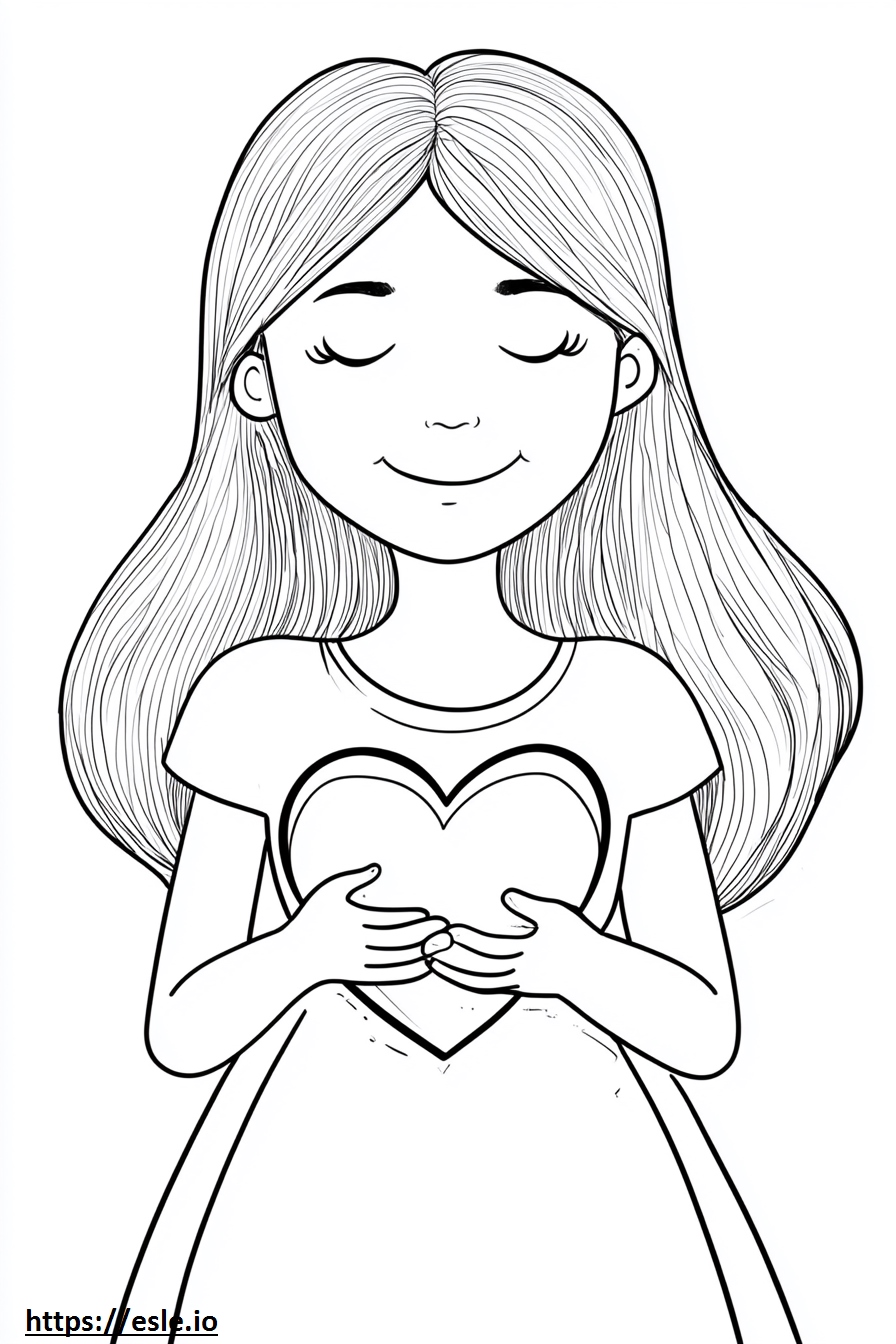 Trust in the lord with all your heart coloring sheet