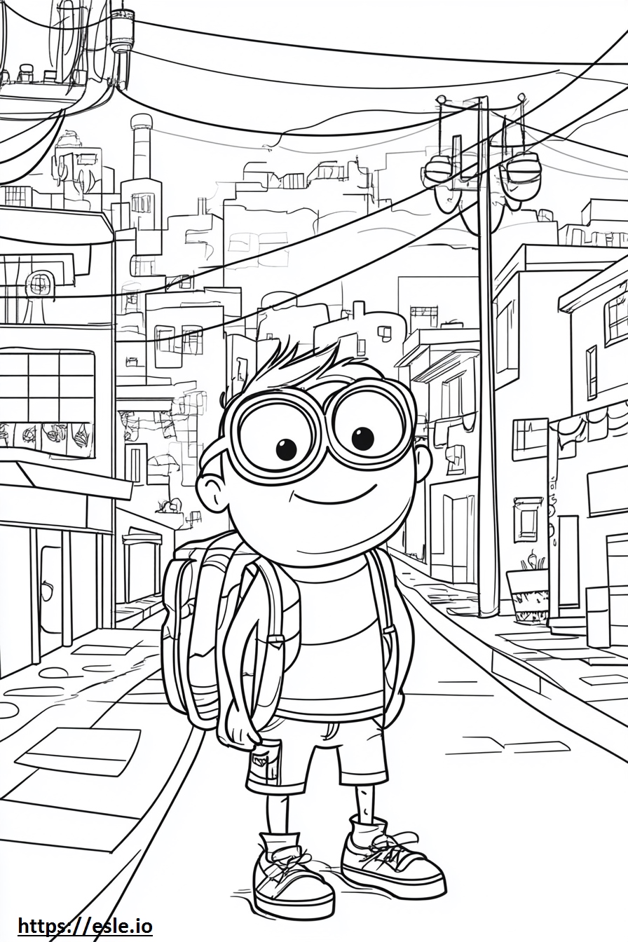 Lazytown for coloring