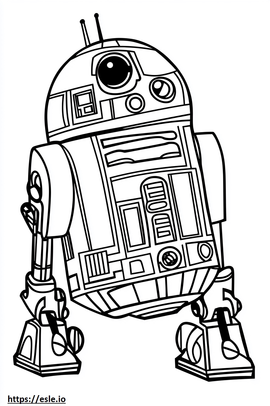 Abb that turns regular pictures to for coloring coloring page