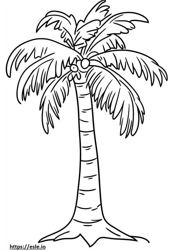 Chicka chicka boom boom coconut tree free printable