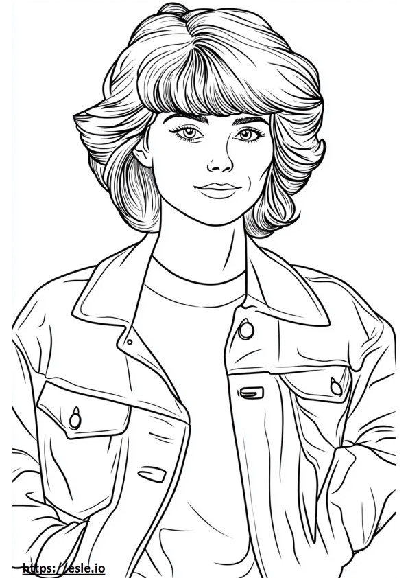 années 1980 coloriage