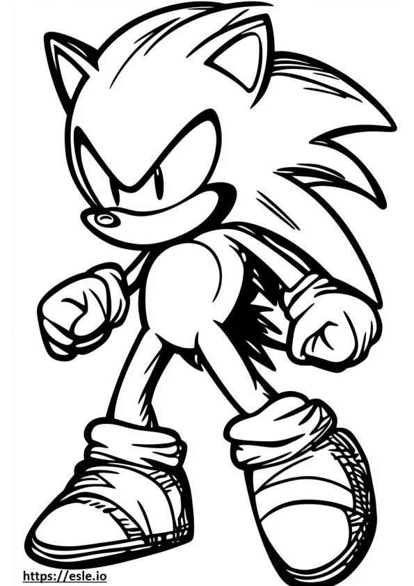 Shadow Sonic le film hérisson a imprimer