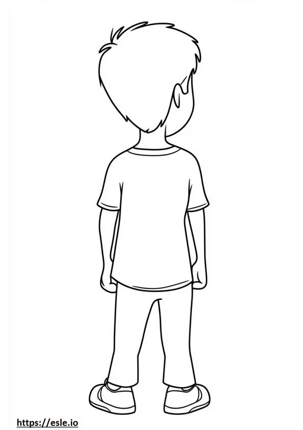 Back for coloring