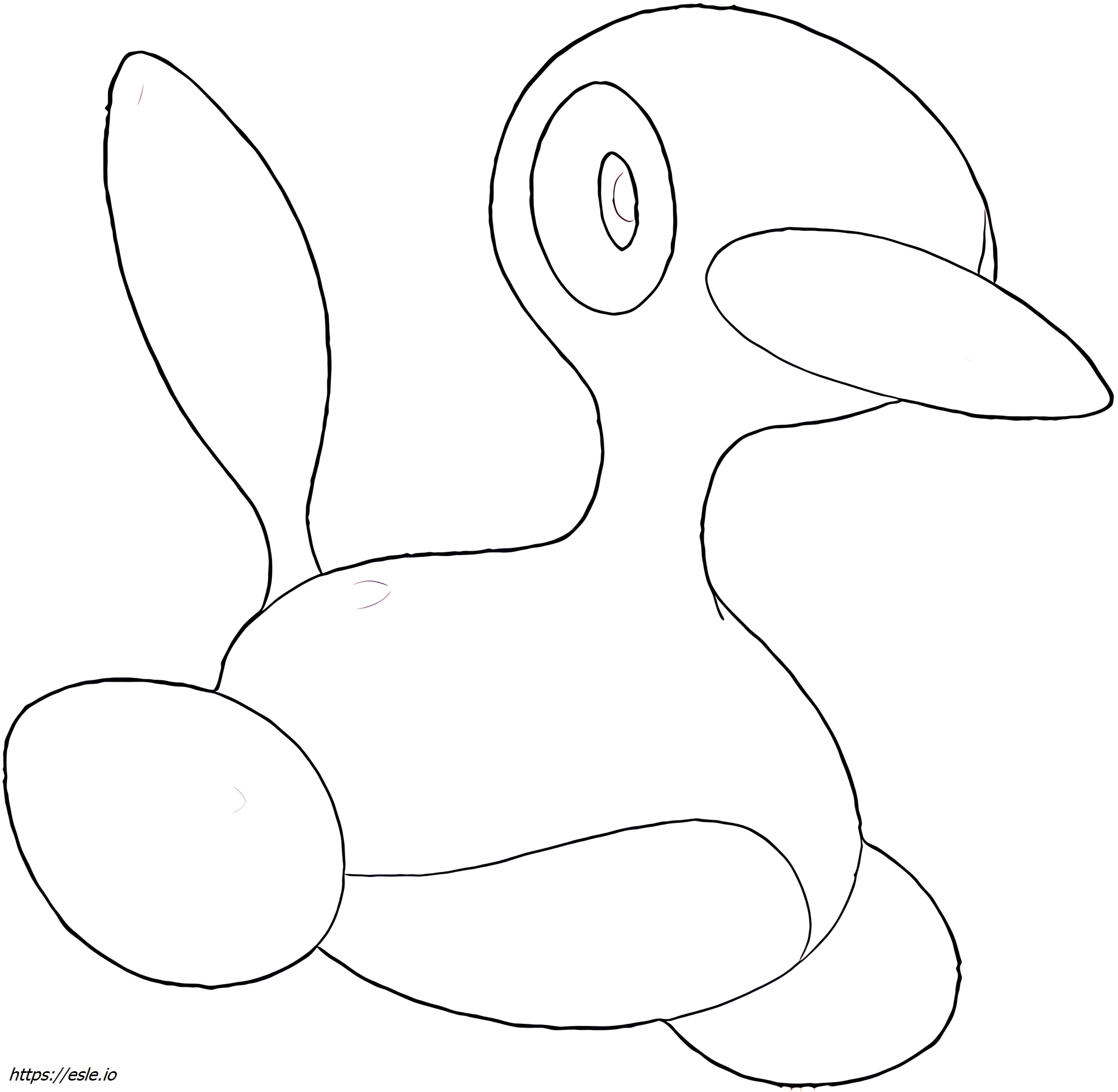 Porygon2 Pokémon coloring page