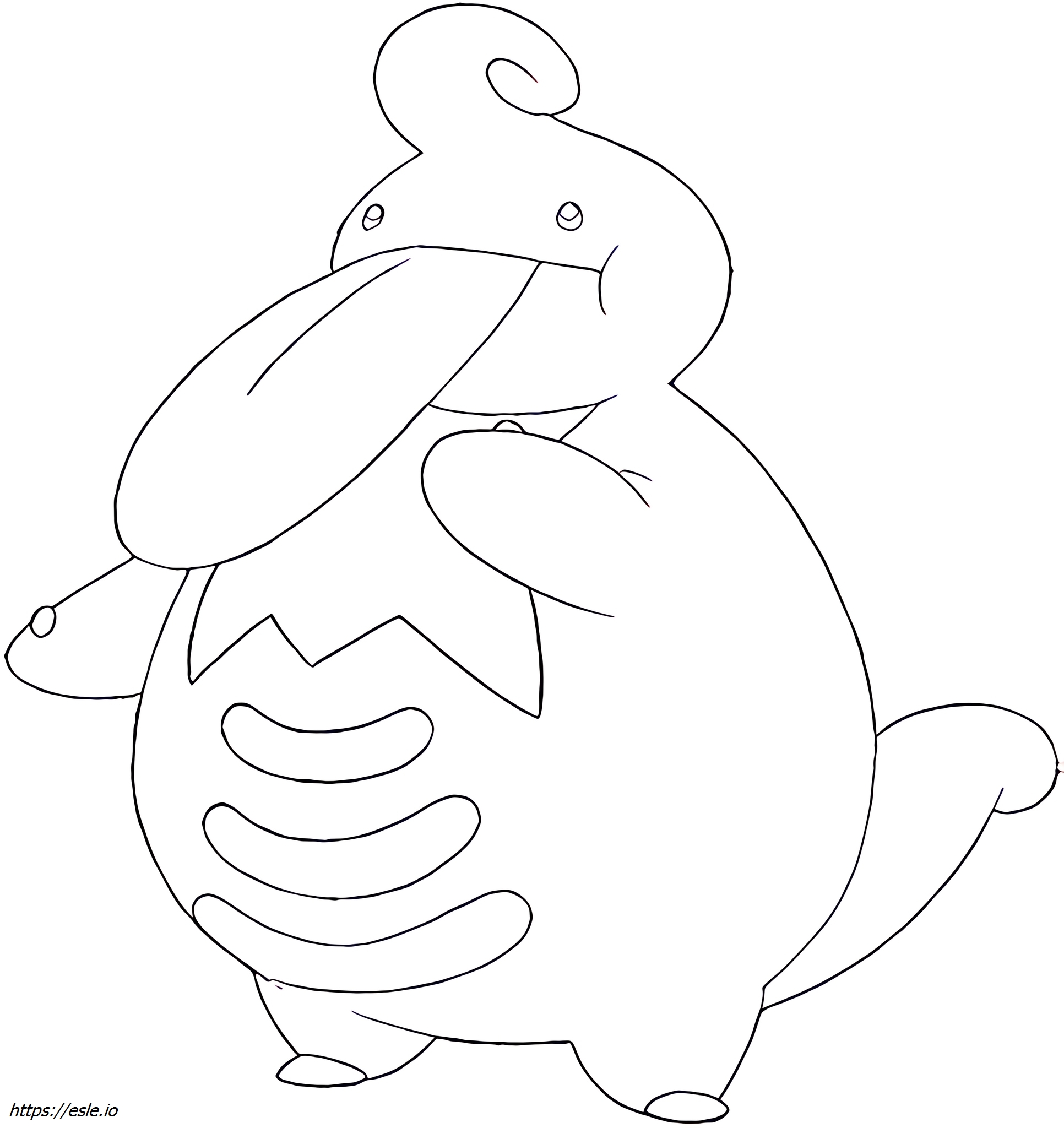 Lickilicky Pokémon ausmalbilder