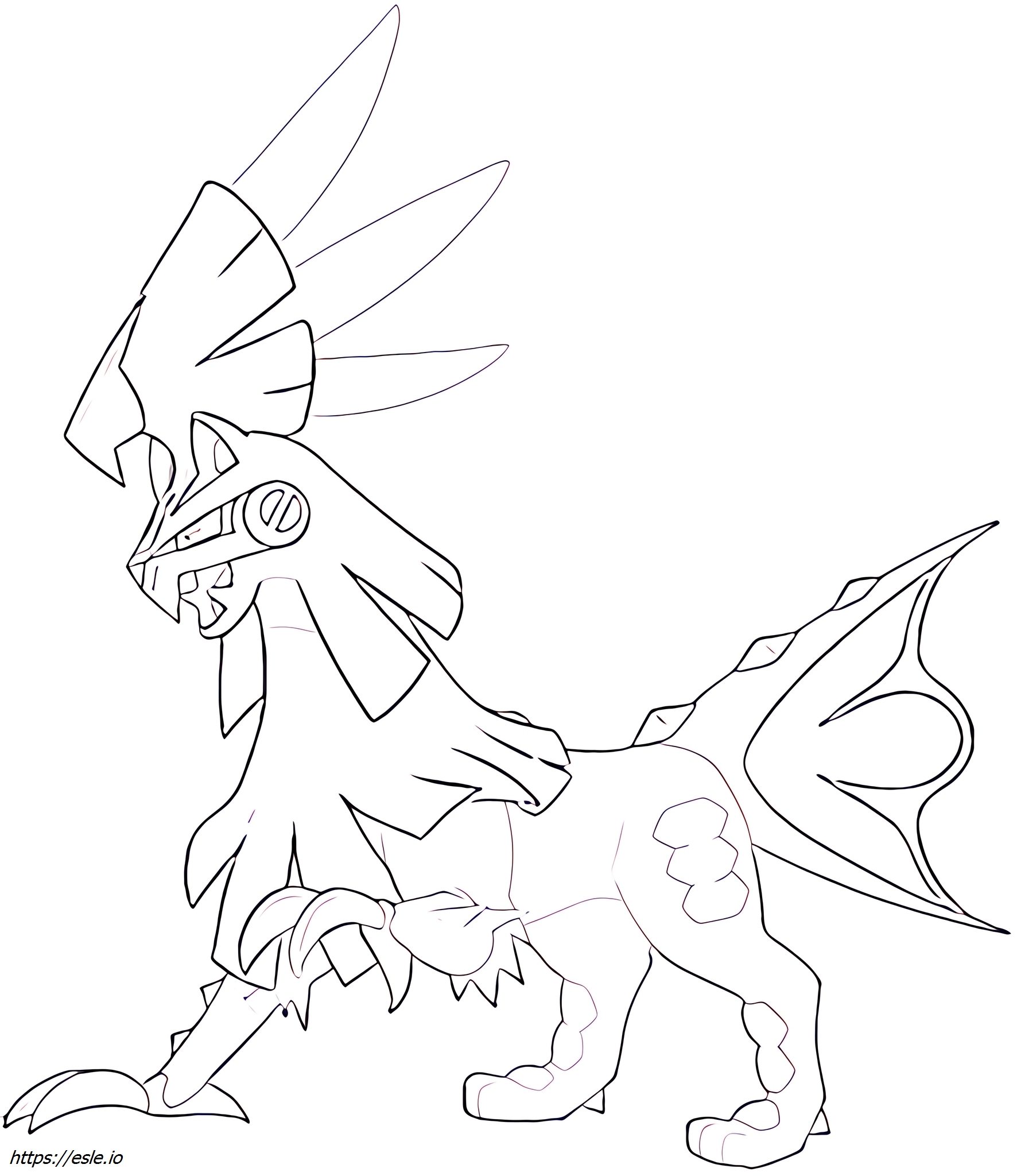 Silvally ポケモン ぬりえ