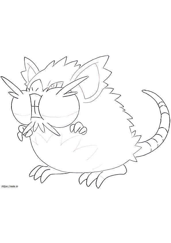Raticate-totem-alola Pokemon