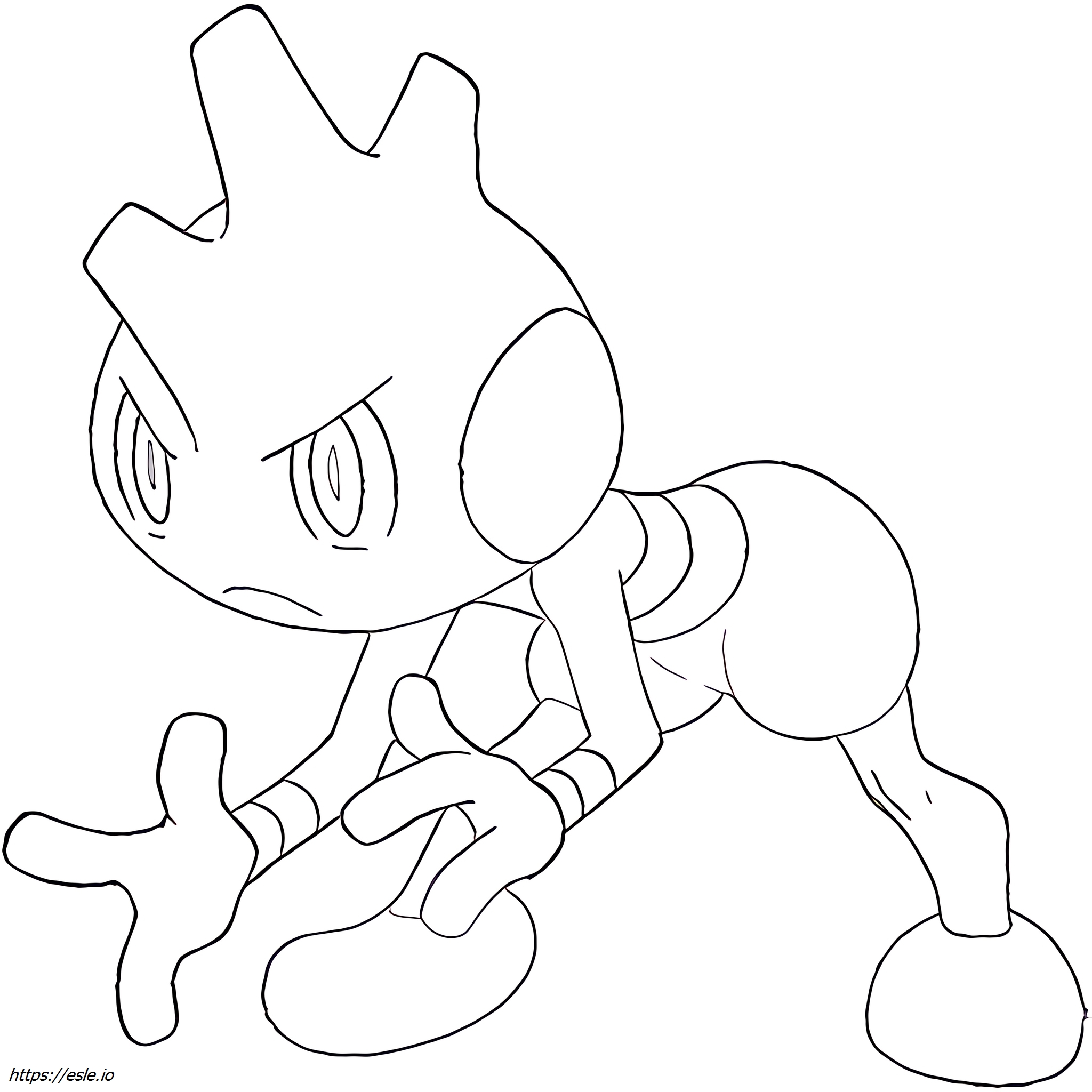 Tyrogue Pokémon da colorare