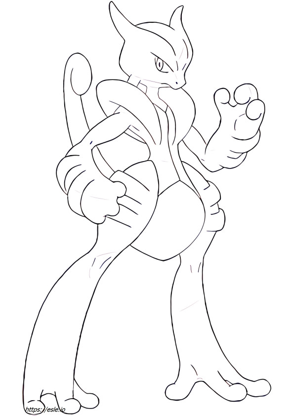Mewtwo-mega-x Pokemon