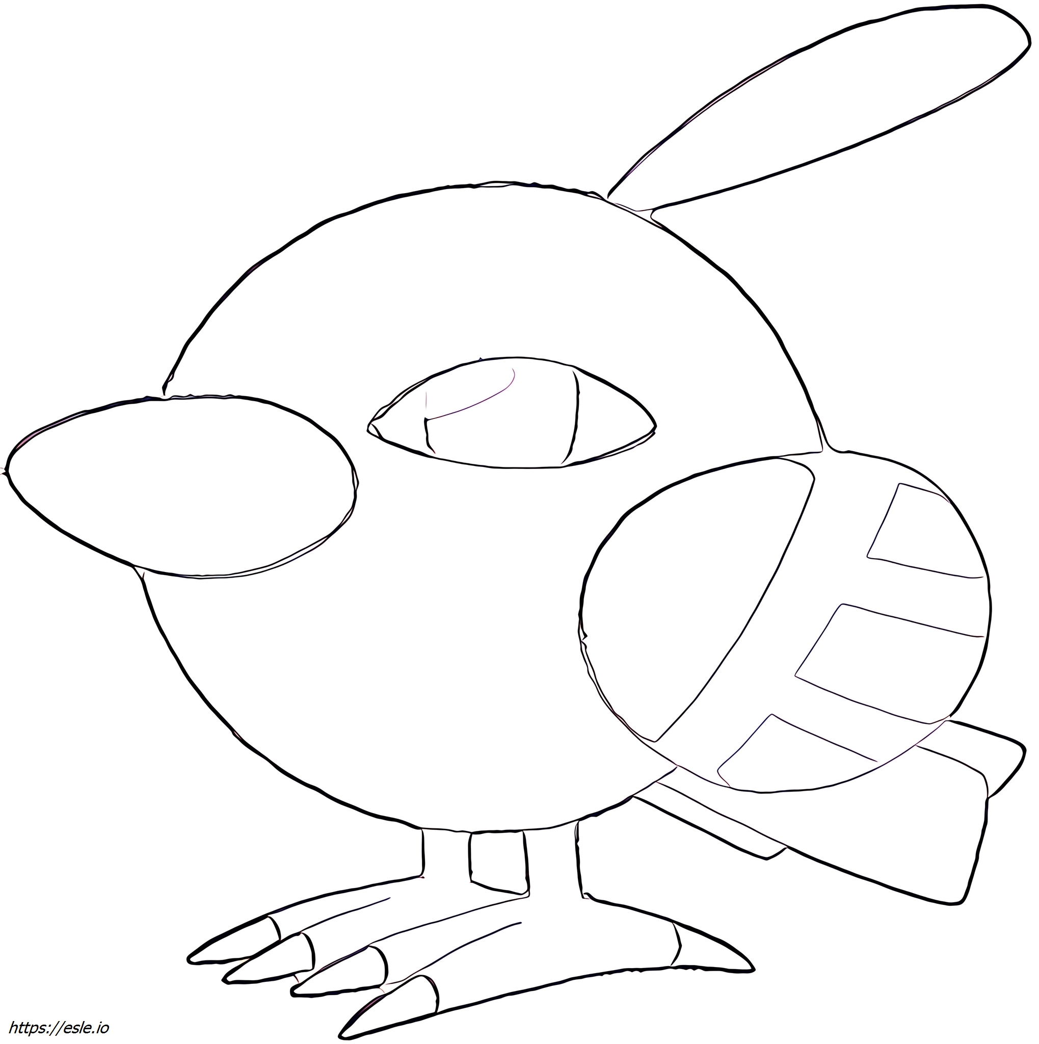 Natu Pokemon para colorear