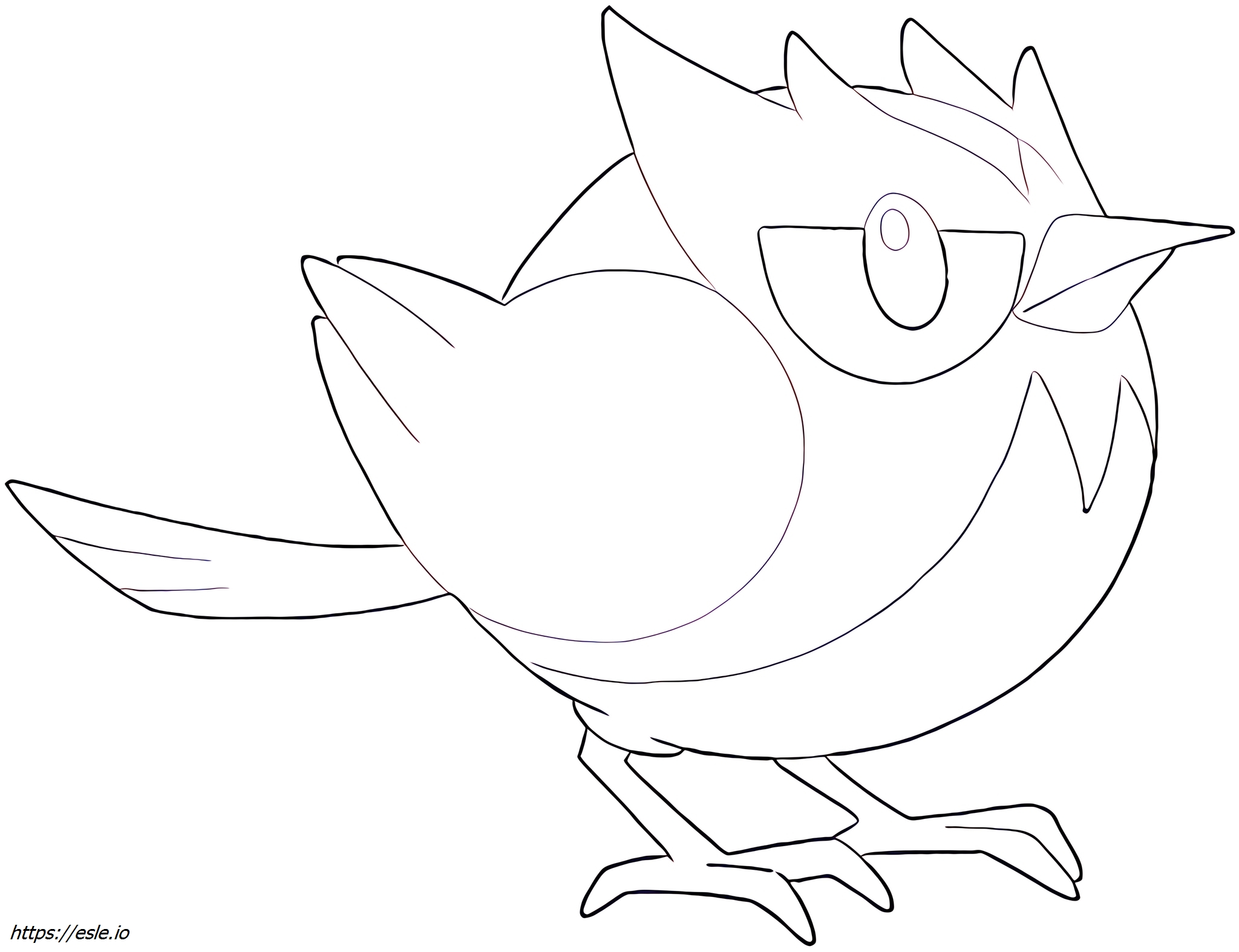 Rookidee Pokémon coloring page