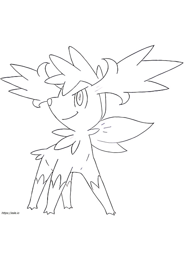Shaymin-sky Pokemon