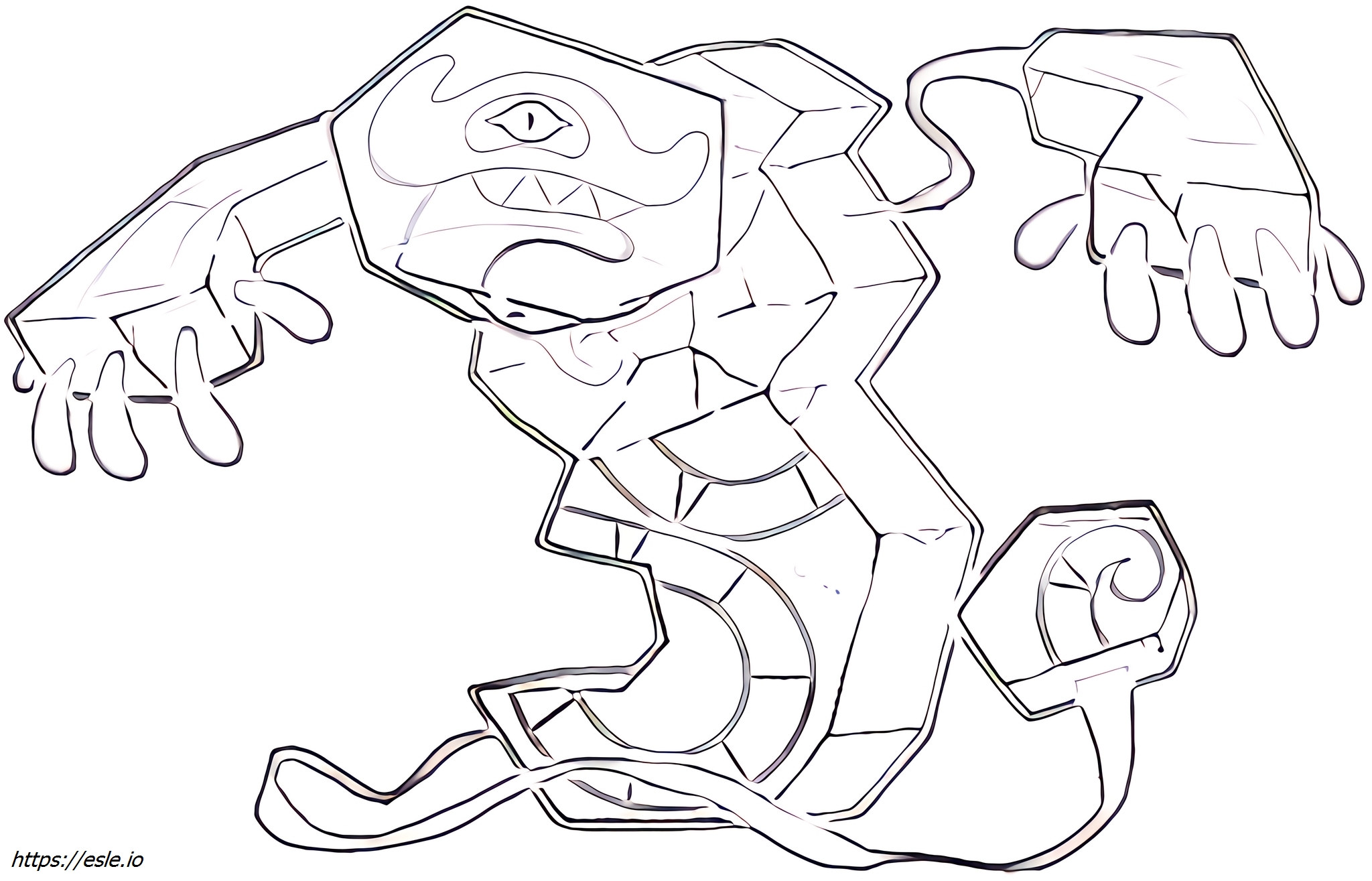 Runerigus Pokémon para colorear