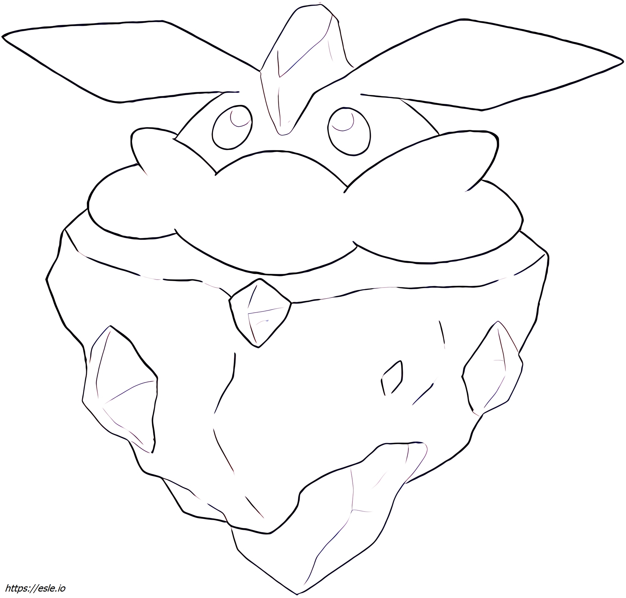 Carbink Pokémon da colorare