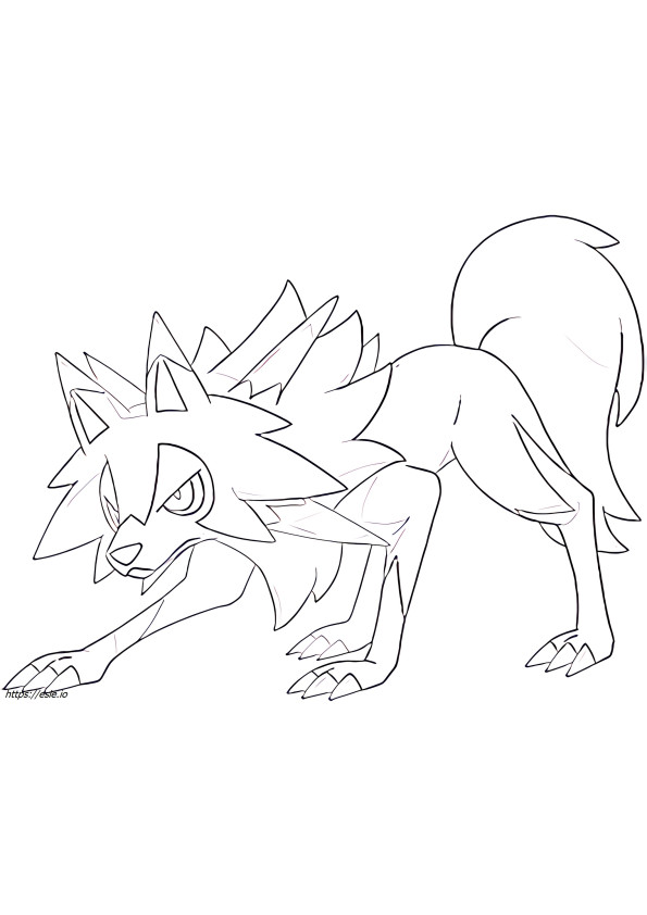 Lycanroc-midday Pokemon