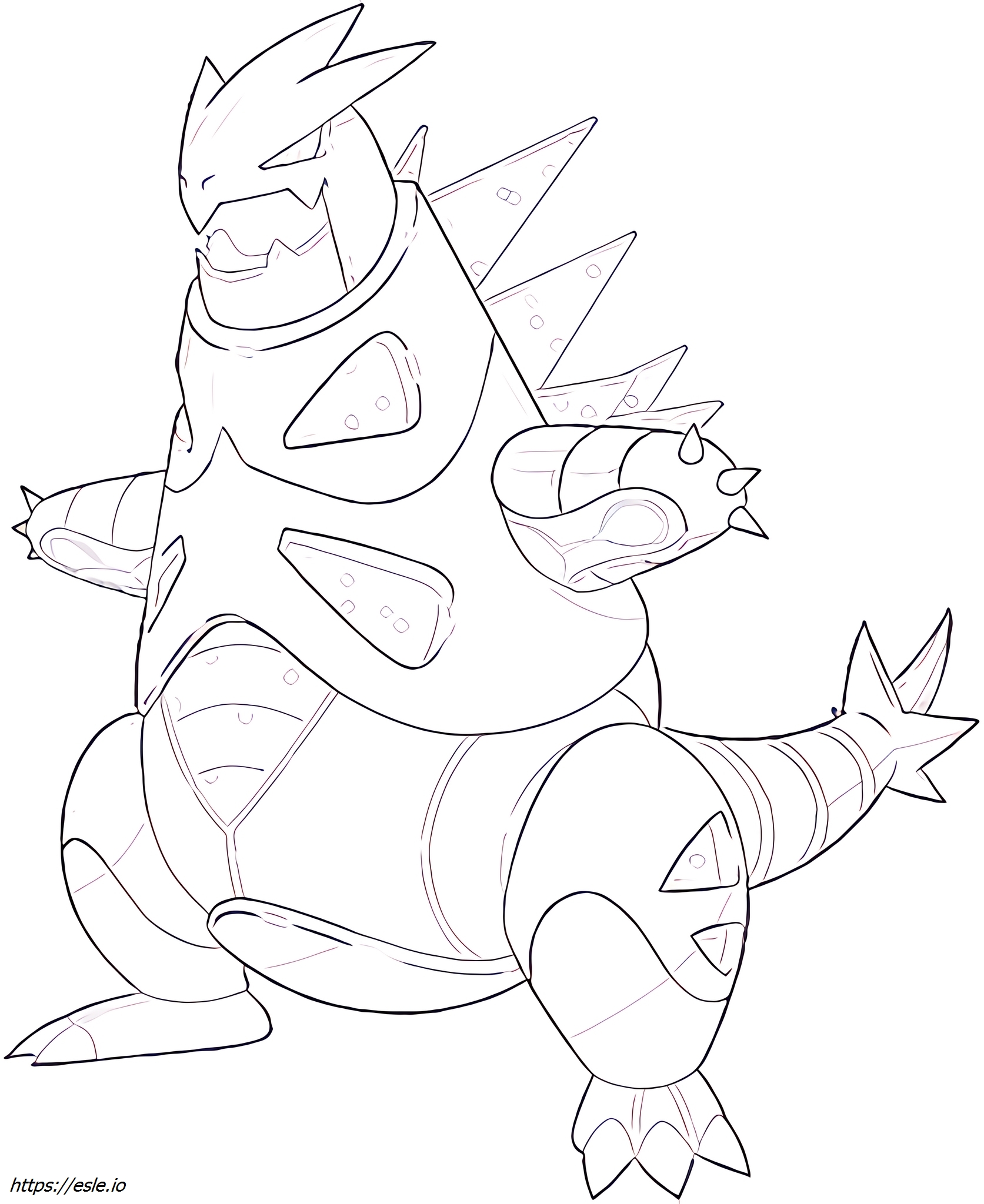 Iron-thorns Pokémon da colorare
