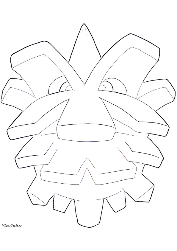 Pineco Pokemon for coloring