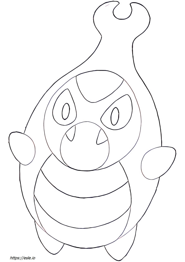 Karrablast Pokemon for coloring
