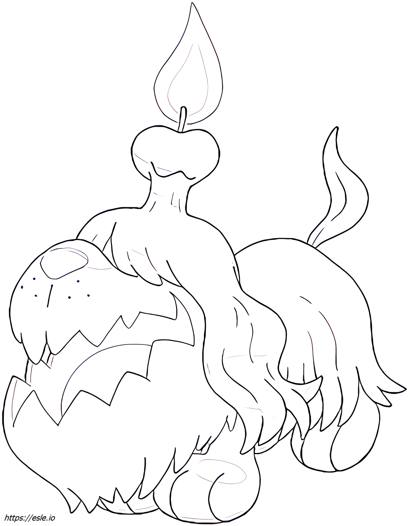 Greavard Pokémon para colorear