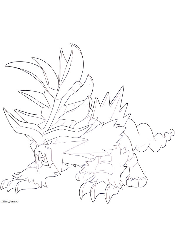 Gouging-fire Pokemon
