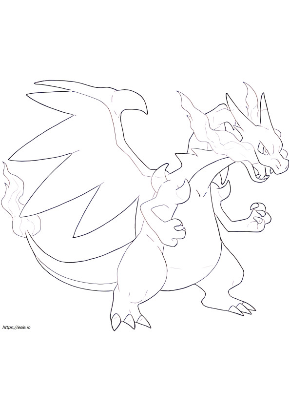 Charizard-mega-x Pokemon